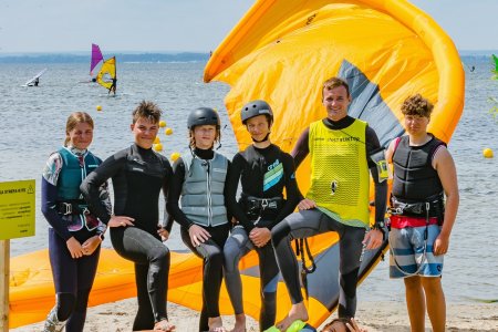 Młodzieżowy progress camp kite