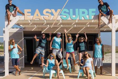 Team EASY SURF Keros / Limnos / Grecja