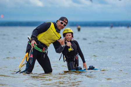 kursy kitesurfingu dla dzieci