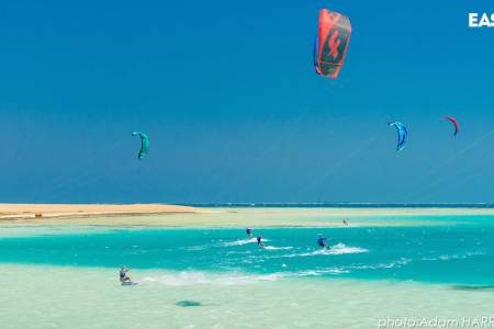 Kitesafari, Egipt