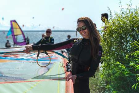Windsurfing studenci